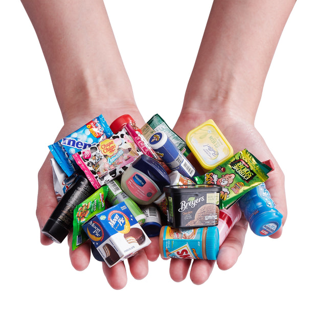 Mini Brands NEW Mystery Capsule Collectible Toy (3 Pack) by ZURU